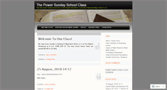 Desktop Screenshot of powerclass.wordpress.com