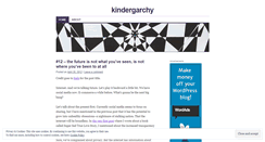 Desktop Screenshot of kindergarchy.wordpress.com