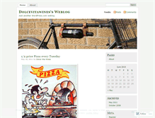 Tablet Screenshot of dolcevitawines.wordpress.com