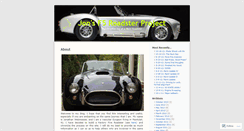 Desktop Screenshot of factory5roadster.wordpress.com