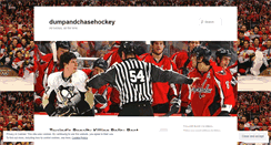 Desktop Screenshot of dumpandchasehockey.wordpress.com