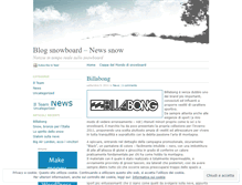Tablet Screenshot of newssnow.wordpress.com
