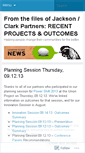 Mobile Screenshot of jacksonclarkpartners.wordpress.com