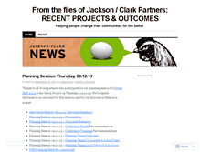 Tablet Screenshot of jacksonclarkpartners.wordpress.com