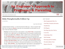 Tablet Screenshot of engineersapproachtoparenting.wordpress.com