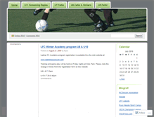 Tablet Screenshot of lfc2009.wordpress.com