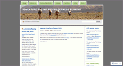 Desktop Screenshot of adventureracing4charity.wordpress.com