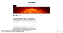 Desktop Screenshot of bstrap.wordpress.com