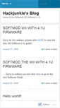 Mobile Screenshot of hackjunkie.wordpress.com