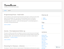 Tablet Screenshot of narmathabala.wordpress.com