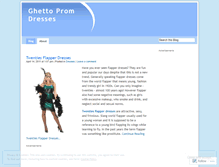 Tablet Screenshot of ghettopromdresses.wordpress.com