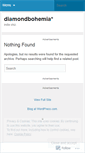 Mobile Screenshot of diamondbohemia.wordpress.com
