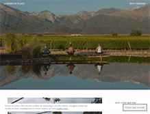 Tablet Screenshot of myterroir.wordpress.com