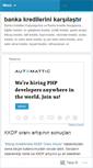 Mobile Screenshot of bankakredilerinikarsilastir.wordpress.com