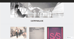 Desktop Screenshot of catrynalice.wordpress.com