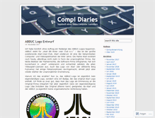 Tablet Screenshot of compidiaries.wordpress.com