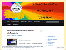 Tablet Screenshot of idvprovinciapalermo.wordpress.com