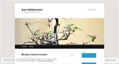 Desktop Screenshot of jeandelahoussedotcom.wordpress.com