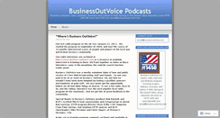Desktop Screenshot of businessoutvoice.wordpress.com