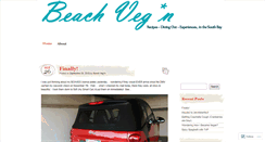 Desktop Screenshot of beachveg.wordpress.com