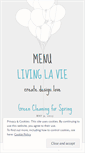 Mobile Screenshot of livinglavie.wordpress.com