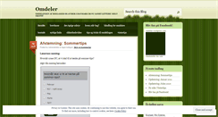 Desktop Screenshot of omdeler.wordpress.com
