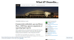 Desktop Screenshot of dunedinstadium.wordpress.com