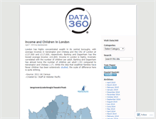 Tablet Screenshot of data360.wordpress.com