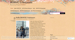 Desktop Screenshot of monvic.wordpress.com