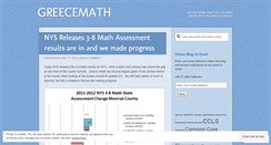 Desktop Screenshot of greecemath.wordpress.com