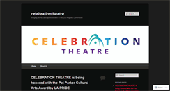 Desktop Screenshot of celebrationtheatre.wordpress.com
