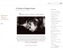 Tablet Screenshot of beatifulthings.wordpress.com