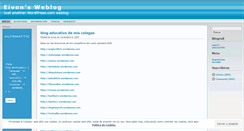 Desktop Screenshot of eivon.wordpress.com