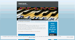 Desktop Screenshot of pianoblues.wordpress.com