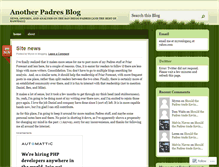 Tablet Screenshot of anotherpadresblog.wordpress.com
