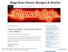 Tablet Screenshot of hugsfromhome.wordpress.com