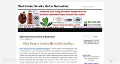 Desktop Screenshot of obatkankerserviksherbalberkualitasbog.wordpress.com