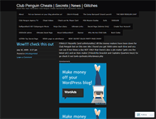Tablet Screenshot of clubpenguinstateoftheart.wordpress.com