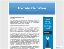 Tablet Screenshot of chorradasinformaticas.wordpress.com