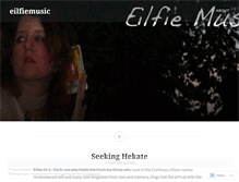 Tablet Screenshot of eilfiemusic.wordpress.com