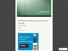 Tablet Screenshot of designthefuture.wordpress.com