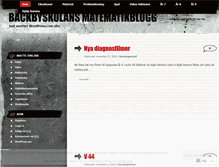 Tablet Screenshot of matematikbackby.wordpress.com