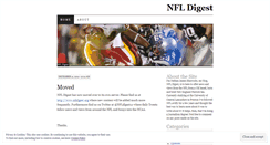 Desktop Screenshot of nfldigest.wordpress.com