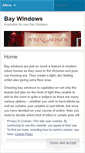 Mobile Screenshot of polesandblindsandbaywindows.wordpress.com