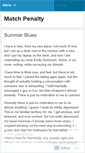 Mobile Screenshot of matchpenalty.wordpress.com