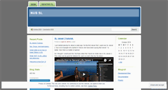 Desktop Screenshot of nubsl.wordpress.com
