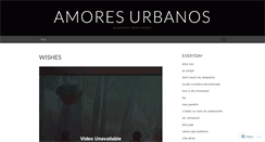 Desktop Screenshot of amoresurbanos.wordpress.com