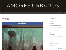 Tablet Screenshot of amoresurbanos.wordpress.com