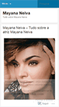 Mobile Screenshot of mayananeiva.wordpress.com