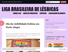 Tablet Screenshot of lblnacional.wordpress.com